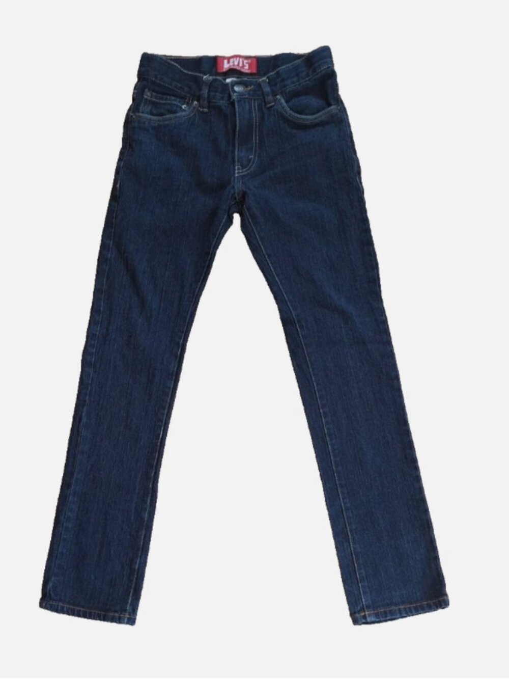 GIRL'S LEVI'S 510 SUPER SKINNY JEANS DARK INDIGO SIZE 12 REGULAR